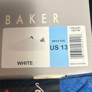 Ted Baker White Men's Athletic Shoes US 13